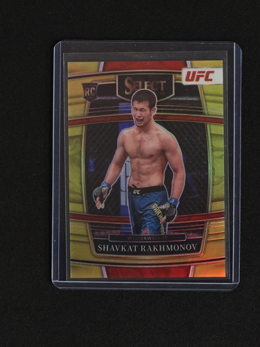 2022 Panini Select UFC #84 Shavkat Rakhmonov — front
