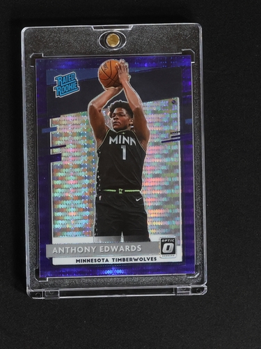 2020-21 Donruss Optic #151 Anthony Edwards — front
