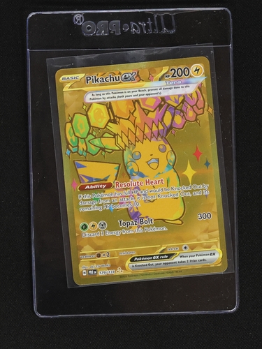 2025 Pokémon Prismatic Evolutions #179 Pikachu ex — front