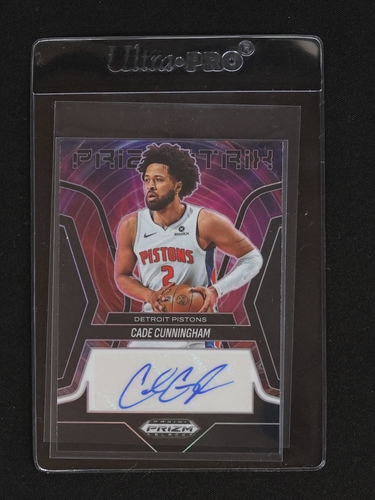 2024-25 Panini Prizm Black #8 Cade Cunningham — front