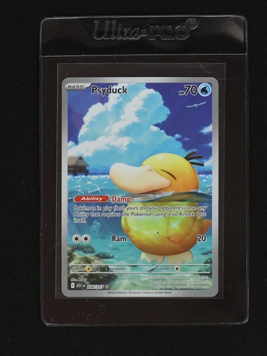 2023 Pokemon TCG Ascended Heroes #226 Psyduck Illustration Rare — front