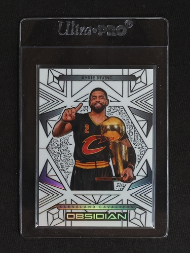 2024-25 Panini Obsidian #188 Kyrie Irving Electric Etch Caldera — front