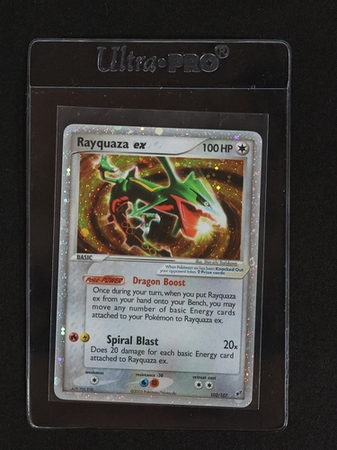 2005 Pokémon #102 Rayquaza ex — front
