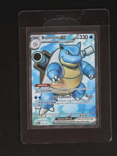 2023 Pokémon Scarlet & Violet 151 #184 Blastoise ex — front