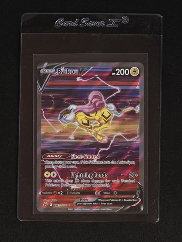 2021 Pokémon Crown Zenith #GG41 Raikou V — front