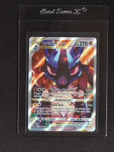2022 Pokémon SWSH #SWSH291 Lucario VSTAR — front
