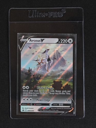 2022 Pokémon TCG #SWSH204 Arceus V — front