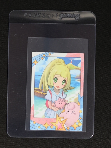 2025 Pokémon Masters EX Lillie Acrylic Art Panel — front
