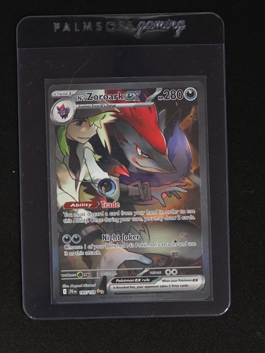 2023 Pokémon Journey Together #185 N's Zoroark ex — front