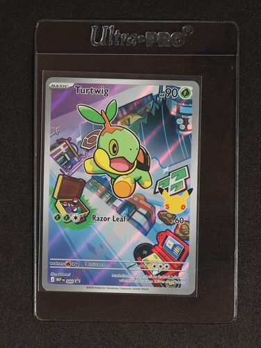 2026 Pokémon Turtwig #040 First Partner Illustration Promo — front