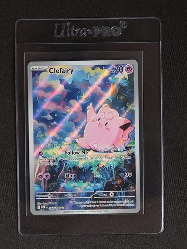 Pokémon Sv09 #184 Lillie's Clefairy ex Special Illustration Rare Holo — front