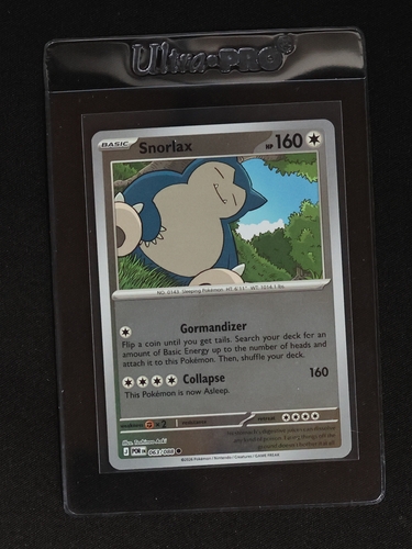 2021 Pokémon Perfect Order #063 Snorlax — front