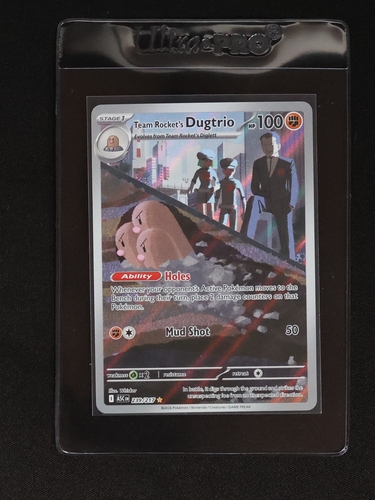 2026 Pokémon Ascended Heroes #239 Team Rocket's Dugtrio — front
