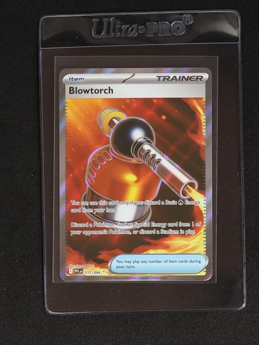 2025 Pokémon TCG Phantasmal Flames #117 Blowtorch — front