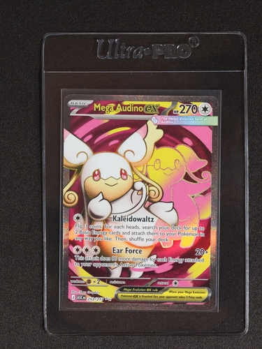 2026 Pokemon Ascended Heroes #253 Mega Audino ex — front