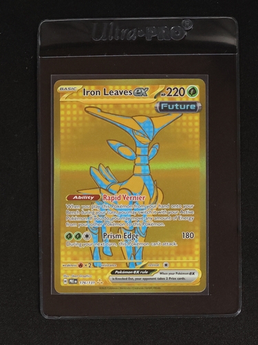 2025 Pokémon #176 Iron Leaves EX — front