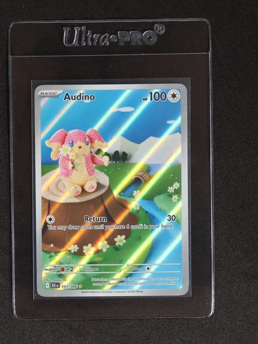 2022 Pokémon SWSH Black Star Promo #151 Audino — front