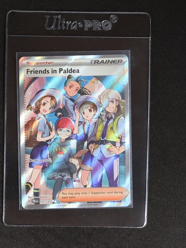 2022 Pokémon TCG Prismatic Evolutions #137 Friends in Paldea — front