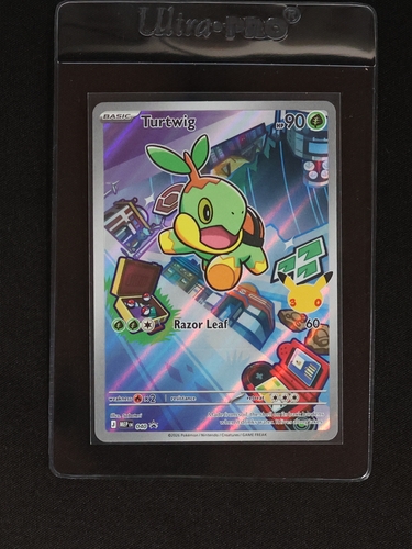 2026 Pokémon TCG #040 Turtwig First Partner Illustration Promo — front