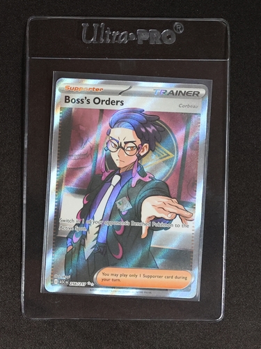 2023 Pokémon Ascended Heroes #256 Boss's Orders Corbeau — front
