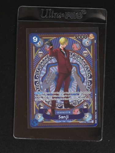 One Piece Card Game 2020 OP06-119 Sanji A Fist of Divine Speed — front