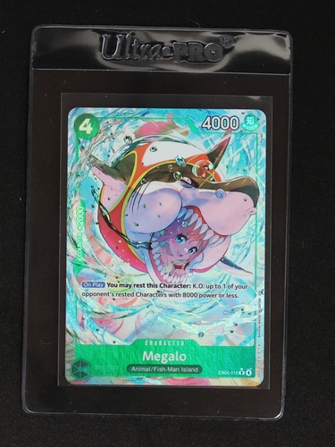 2026 One Piece Card Game #EB04-018 Megalo — front