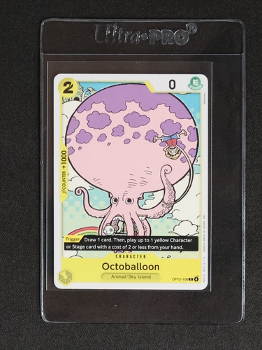 2024 One Piece Card Game OP15-106 Octoballoon — front