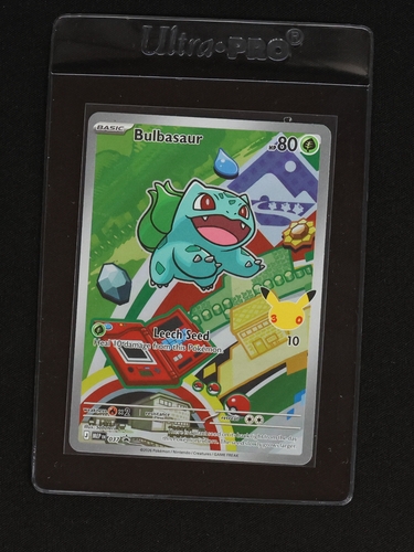 2026 Pokémon TCG Bulbasaur 037 First Partner Illustration Promo — front