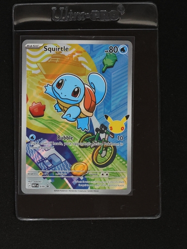 2016 Pokémon MEP #039 Squirtle First Partner Illustration Promo — front
