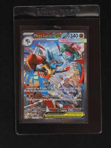 Pokemon TCG Mega Lucario EX 179/132 — front
