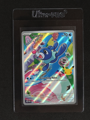 2026 Pokémon #045 Popplio First Partner Illustration Collection Full Art Promo — front