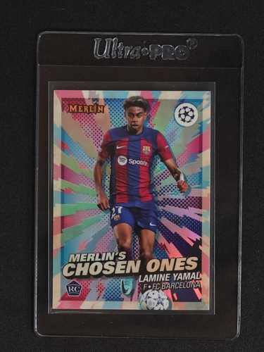2023-24 Topps Merlin UEFA Chosen Ones #MC-1 Lamine Yamal — front