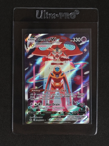 2023 Pokémon Crown Zenith Galarian Gallery #GG45 Deoxys VMAX — front