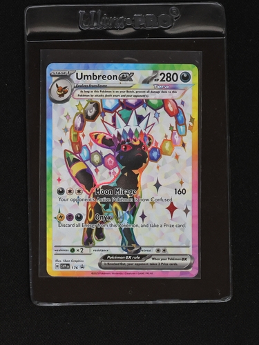 2025 Pokémon TCG Umbreon ex #176 Scarlet & Violet Black Star Promo — front