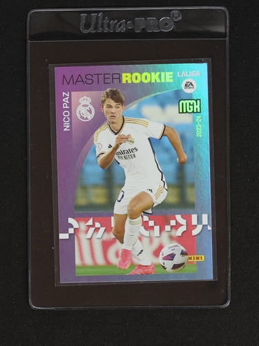 2023-24 Panini Megacracks La Liga EA Sports Master Rookie Nico Paz #514 — front