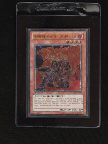 Yu-Gi-Oh! Brotherhood of the Fire Fist - Bear CT10-EN008 — front