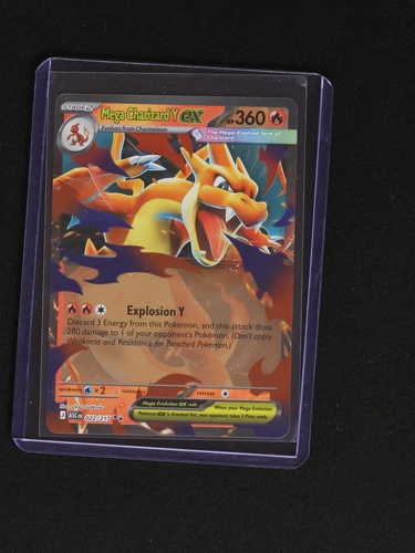 2026 Pokemon TCG Ascended Heroes #022 Mega Charizard Y ex — front