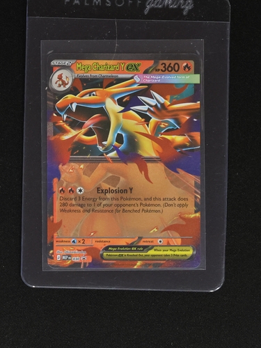 Pokémon TCG Mega Charizard Y EX 030 Black Star Promo — front