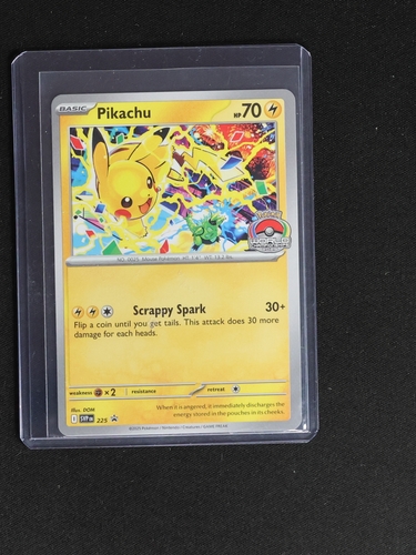 2025 Pokémon SV Promo #225 Pikachu — front