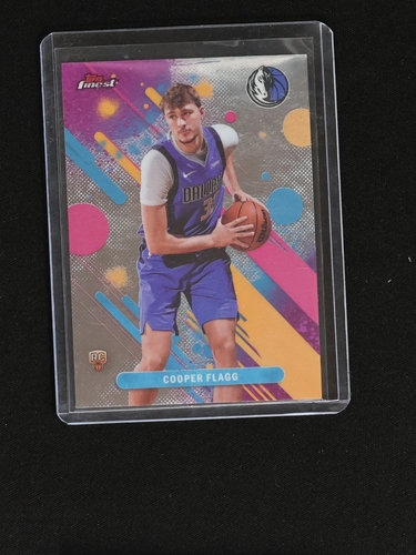 2026 Topps Finest #1 Cooper Flagg — front