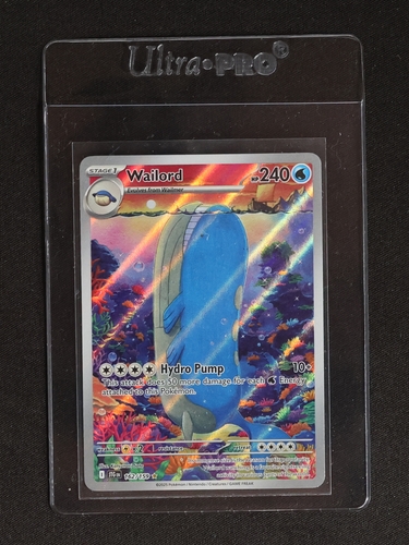 2023 Pokémon TCG Journey Together #162 Wailord — front