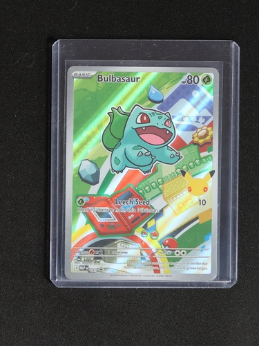 2026 Pokémon MEP 037 Bulbasaur First Partner Illustration Rare Promo 30th Anniversary — front