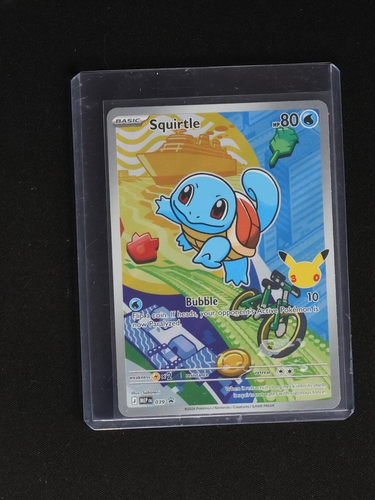 2026 Pokémon MEP #039 Squirtle First Partner Illustration Promo — front