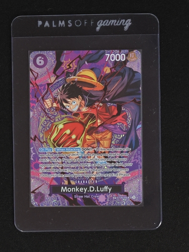 2026 One Piece OP-15 Adventure on Kami's Island ST26-005 SP Monkey D. Luffy — front