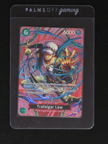 One Piece Card Game 2023 OP13-031 Trafalgar Law SP Adventure on Kami's Island — front