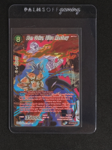 2022 Dragon Ball Super Card Game BT16-005 Son Goku, Ultra Mastery SPR — front