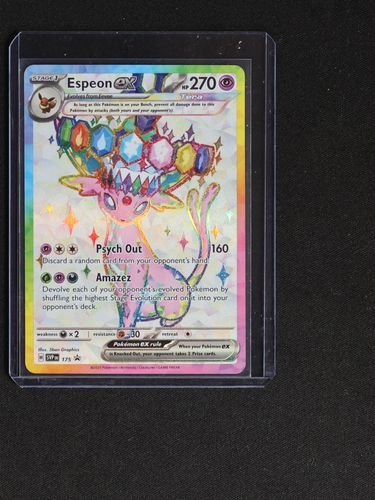 2023 Pokémon Scarlet & Violet Promo #SVP175 Espeon ex — front