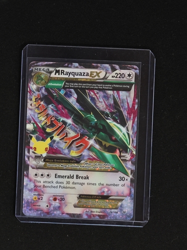 2015 Pokémon TCG Celebrations Classic Collection #76 M Rayquaza EX — front