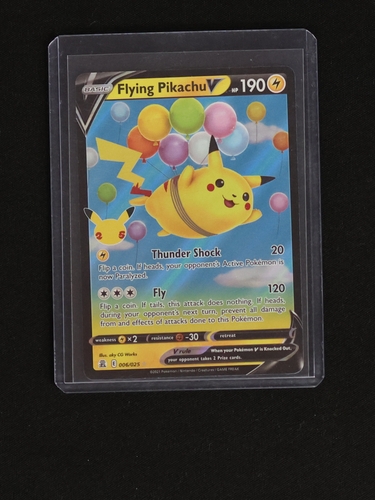 2021 Pokémon TCG Celebrations #006 Flying Pikachu V — front