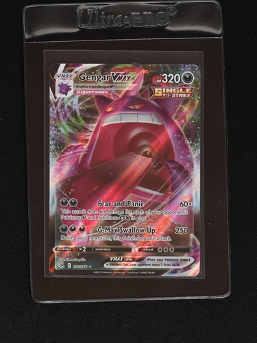 2021 Pokémon #157 Gengar VMAX — front